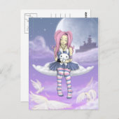 Carte Postale Rêve du cloud (Devant / Derrière)