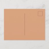 Carte Postale Rêve Papillon Orange (Dos)
