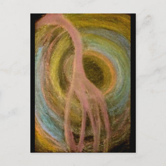 Carte Postale Réveil de la girafe