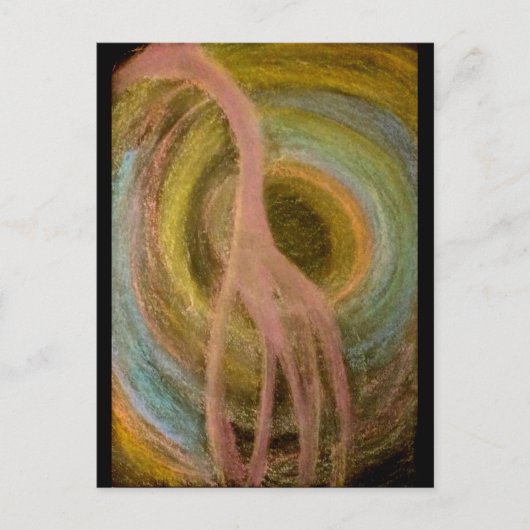Carte Postale Réveil de la girafe (Devant)