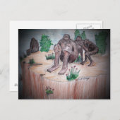 Carte Postale Réveil géant (Devant / Derrière)