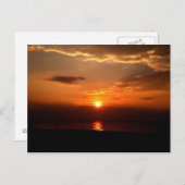 Carte Postale Réveil orange (Devant / Derrière)