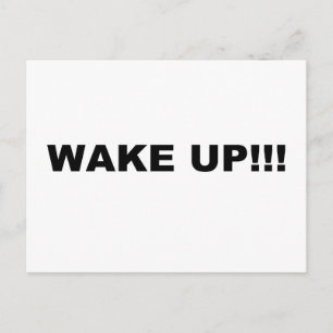 CARTE POSTALE RÉVEILLE ! ! !