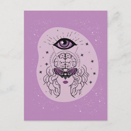 Carte Postale Réveiller l'oeil intérieur (Devant)