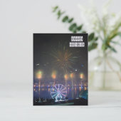 Carte Postale Réveillon du Nouvel An de Sydney (Debout devant)