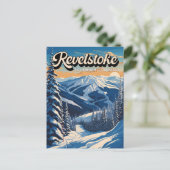 Carte Postale Revelstoke Canada Vintage hivernal (Debout devant)