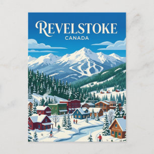 Carte Postale Revelstoke, Colombie-Britannique, Canada