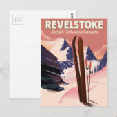 Carte Postale Revelstoke Colombie-Britannique, Canada Affiche de (Devant / Derrière)