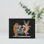 Carte Postale Revenge contre la chasse aux animaux (Debout devant)