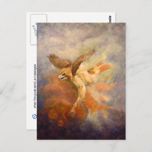 Carte Postale Revenge, Message de Mars (Devant / Derrière)