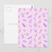 Carte Postale Rêver de collations estivales (Devant / Derrière)