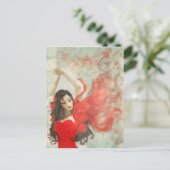 Carte Postale Rêver de l'Espagne (Debout devant)