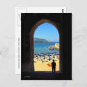 Carte Postale Rêver d'une vacance (Devant / Derrière)