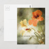 Carte Postale Rêver est bon (Devant / Derrière)