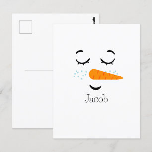 Carte Postale Rêver Frosty le Snowman