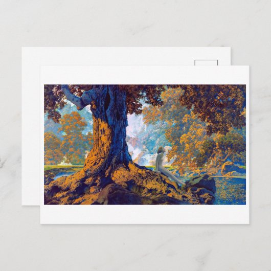 Carte Postale Rêver | Maxfield Parrish | (Devant / Derrière)