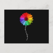 Carte Postale Rêver sans peur Amour sans limites Arc-en-ciel (Devant)