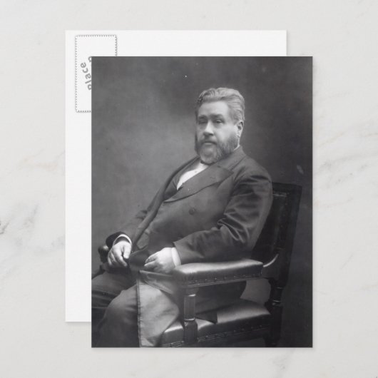 Carte Postale Révérend Charles Haddon Spurgeon (Devant / Derrière)