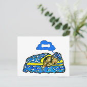 Carte Postale Rêves d'Airedale (Debout devant)