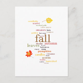 Carte Postale Rêves d'automne