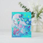 Carte Postale Rêves de chaton (Debout devant)