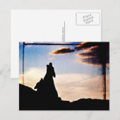 Carte Postale Rêves de coucher de soleil (Devant / Derrière)