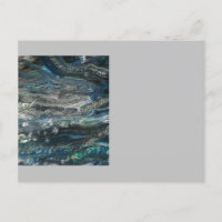 Rêves de la peinture acrylique Ocean'19 en gris