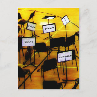 Carte Postale Rêves de musique