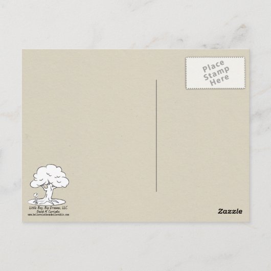 Carte Postale Rêves en mouvement (Dos)