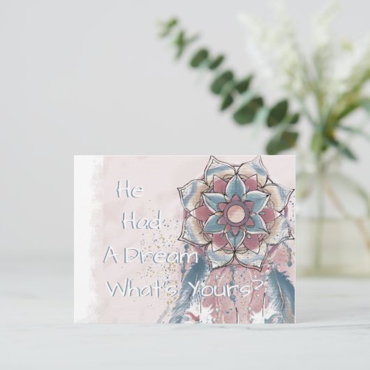 Carte Postale Rêves MLK (Debout devant)