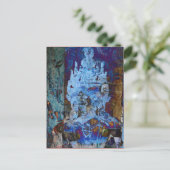 Carte Postale Rêveur bleu de l'émanation de Dakini (Debout devant)