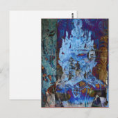 Carte Postale Rêveur bleu de l'émanation de Dakini (Devant / Derrière)
