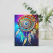 Carte Postale Rêveur Mystique Coloré (Debout devant)