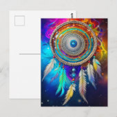 Carte Postale Rêveur Mystique Coloré (Devant / Derrière)