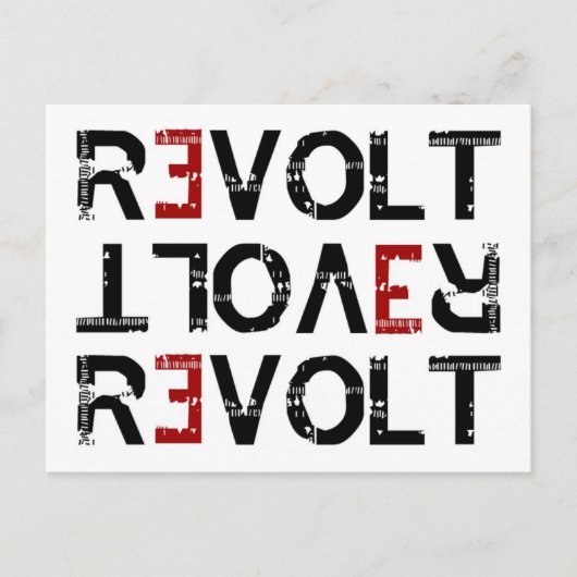 Carte postale REVOLT (Devant)