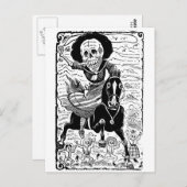 Carte Postale Revolucionaria par José Guadalupe Posada (Devant / Derrière)