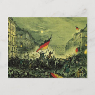 Carte Postale Révolution de 1848 à Berlin