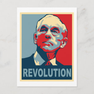 Carte Postale Révolution de Ron Paul