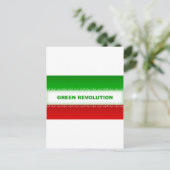 Carte Postale Révolution verte (Debout devant)