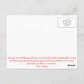 Carte Postale révolutionnaire (Dos)