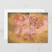 Carte Postale Revolving House, 1921 by Paul Klee (Devant / Derrière)