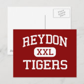 Carte Postale Reydon - Tigers - Lycée - Reydon Oklahoma (Devant / Derrière)