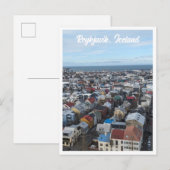 Carte postale Reykjavik (Devant / Derrière)