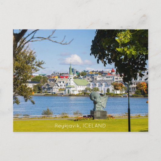 Carte Postale Reykjavik Islande (Devant)