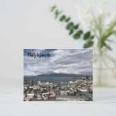 Carte Postale Reykjavik, Islande (Debout devant)