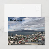 Carte Postale Reykjavik, Islande (Devant / Derrière)