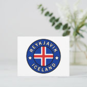 Carte Postale Reykjavik Islande (Debout devant)