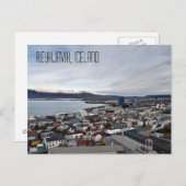 Carte Postale Reykjavik, Islande (Devant / Derrière)