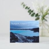 Carte postale Reykjavik Islande Blue Lagoon (Debout devant)