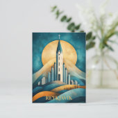 Carte Postale Reykjavik Islande Travel (Debout devant)